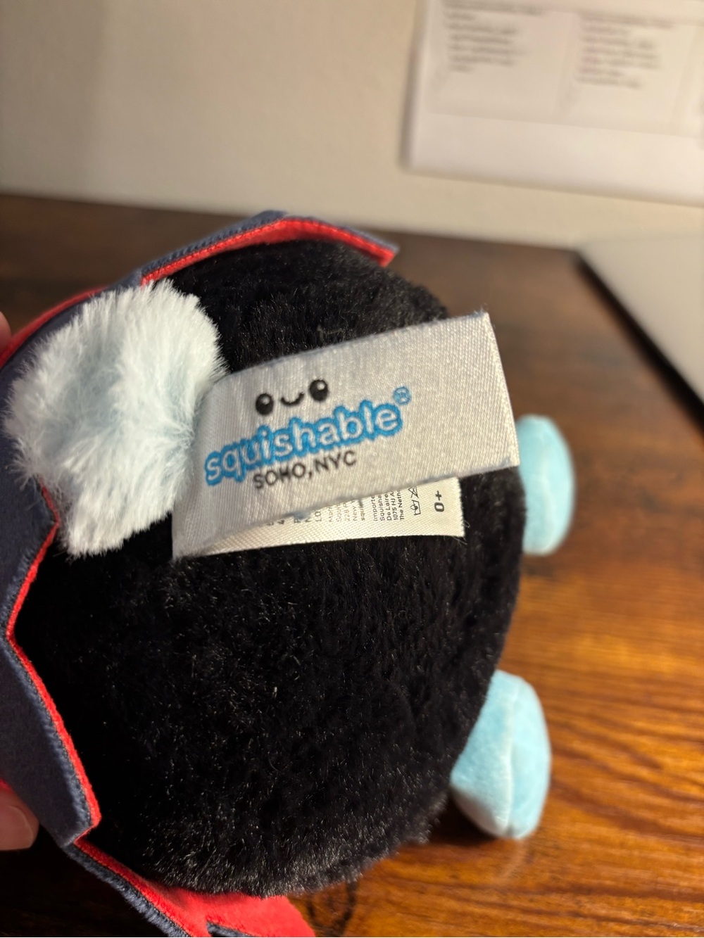 Squishable Alter Egos Series 13 Vampire Bunny Plush Black Red Gothic Halloween - Picture 3 of 3